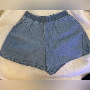 Polo by Ralph Lauren Blue Label Girls Light Blue Jean Shorts